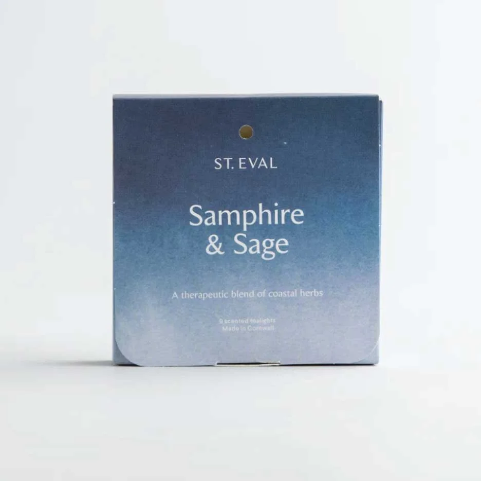 Moss Pack of 9 St Eval Tea Lights — Elephantstones Gallery