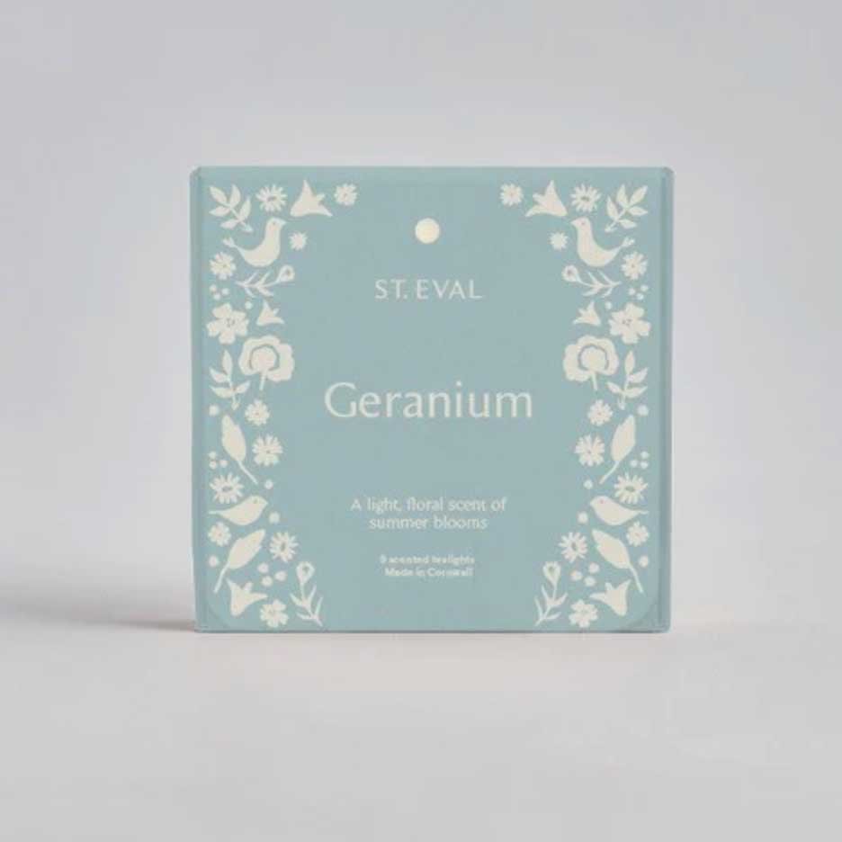 Moss Pack of 9 St Eval Tea Lights — Elephantstones Gallery