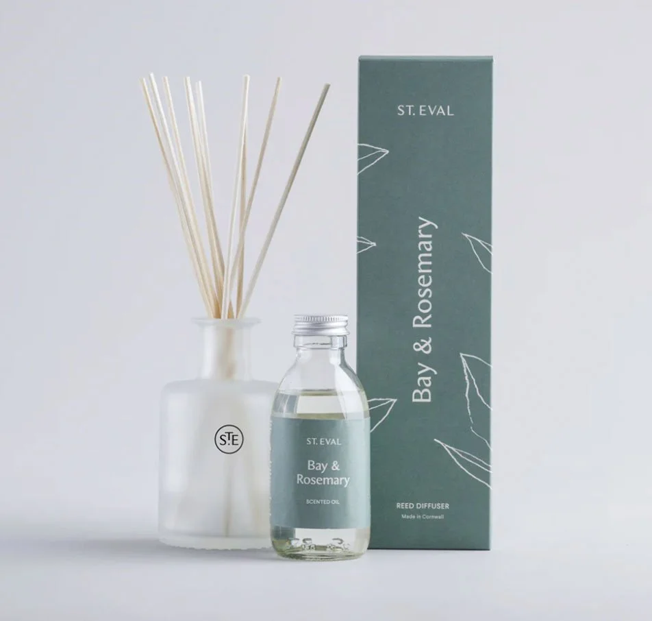 Sea Salt St Eval Reed Diffuser Set — Elephantstones Gallery