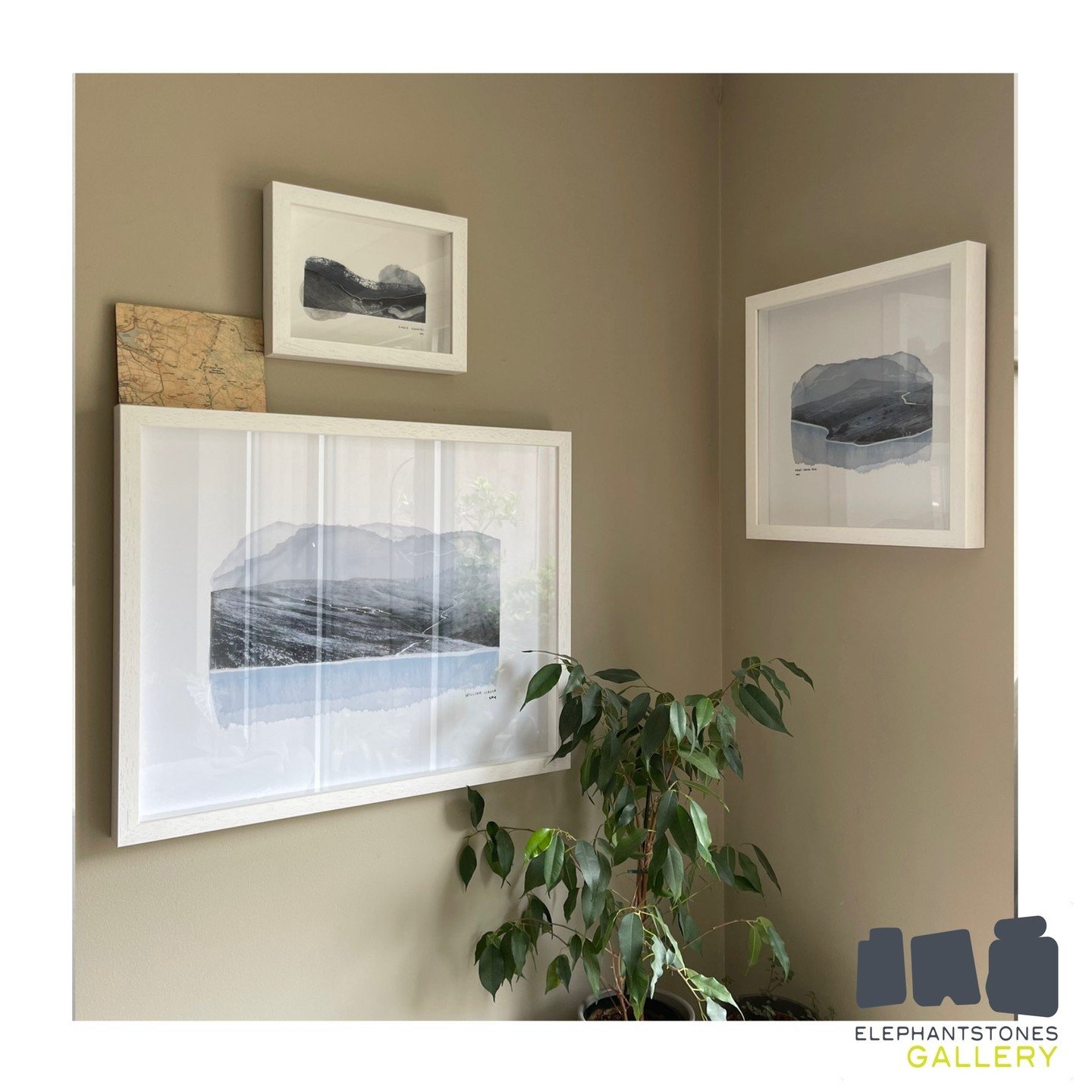 We are always delighted to see where our artworks end up. This picture was shared by the &lsquo;Hikemates&rsquo; on Twitter of their Elephantstones corner. We love it and @eveillustration&rsquo;s work pops beautifully against the darker wall colour. 