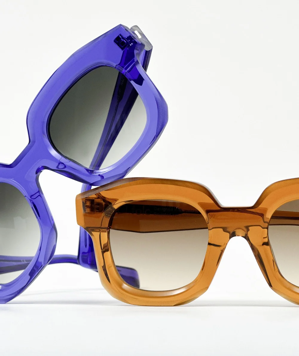 Folc Italy Sunglasses Lilac Block 52 20 148 HTF * Excellent Occhiali FOLC | Maska PLT / Lilac Block – OTTICA ISEE main image 2