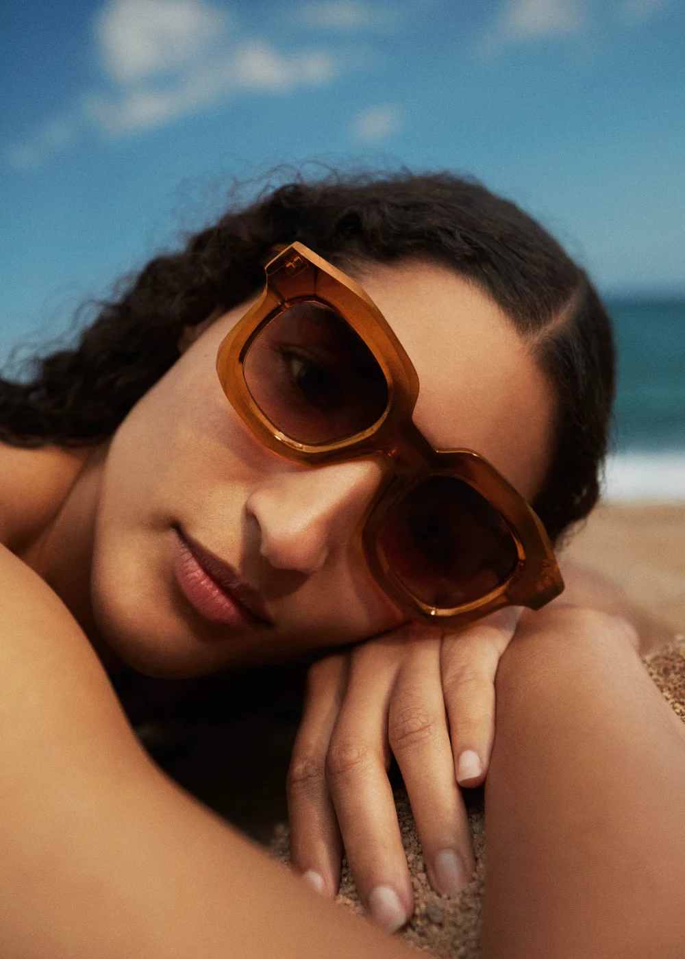 Folc Italy Sunglasses Lilac Block 52 20 148 HTF * Excellent Occhiali FOLC | Maska PLT / Lilac Block – OTTICA ISEE main image 4