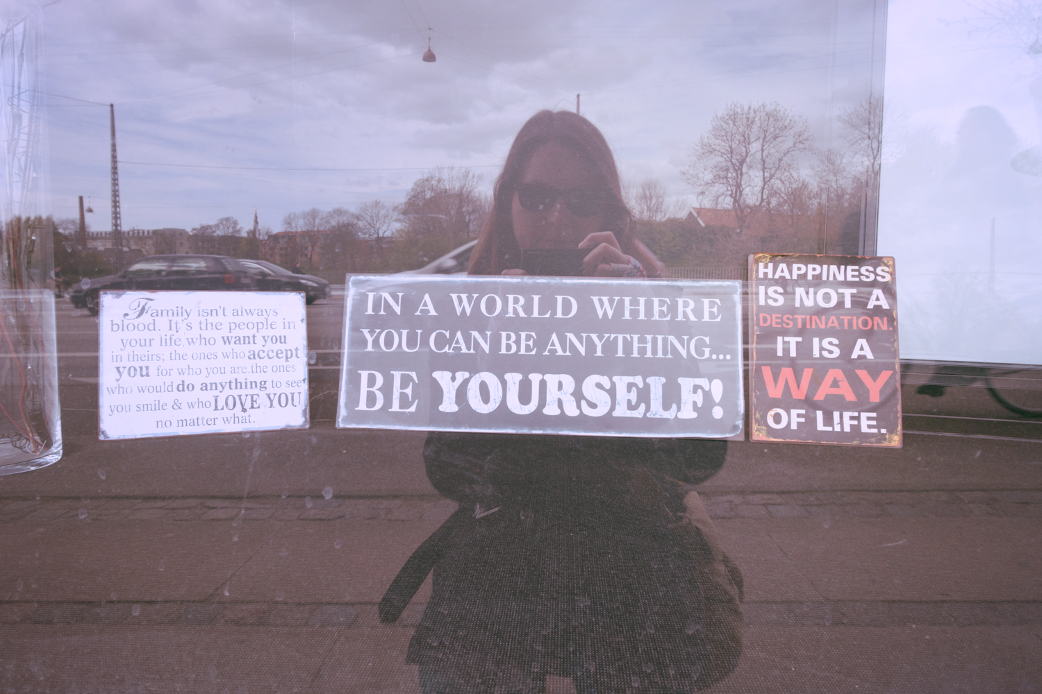Next to the bridge. Copenhagen. Photo by (and with) Canan Marasligil