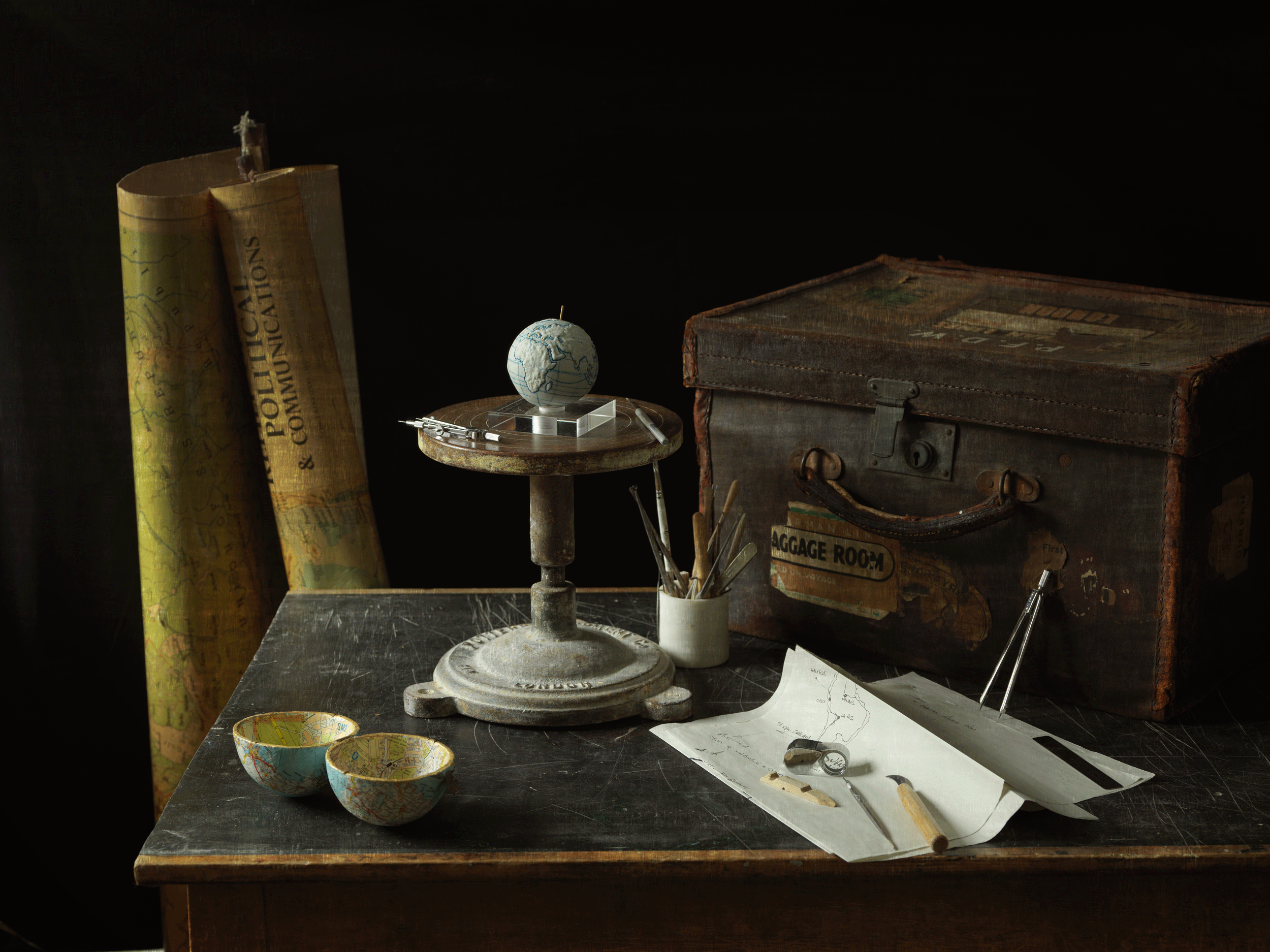 To commission your own bespoke globe please click here.