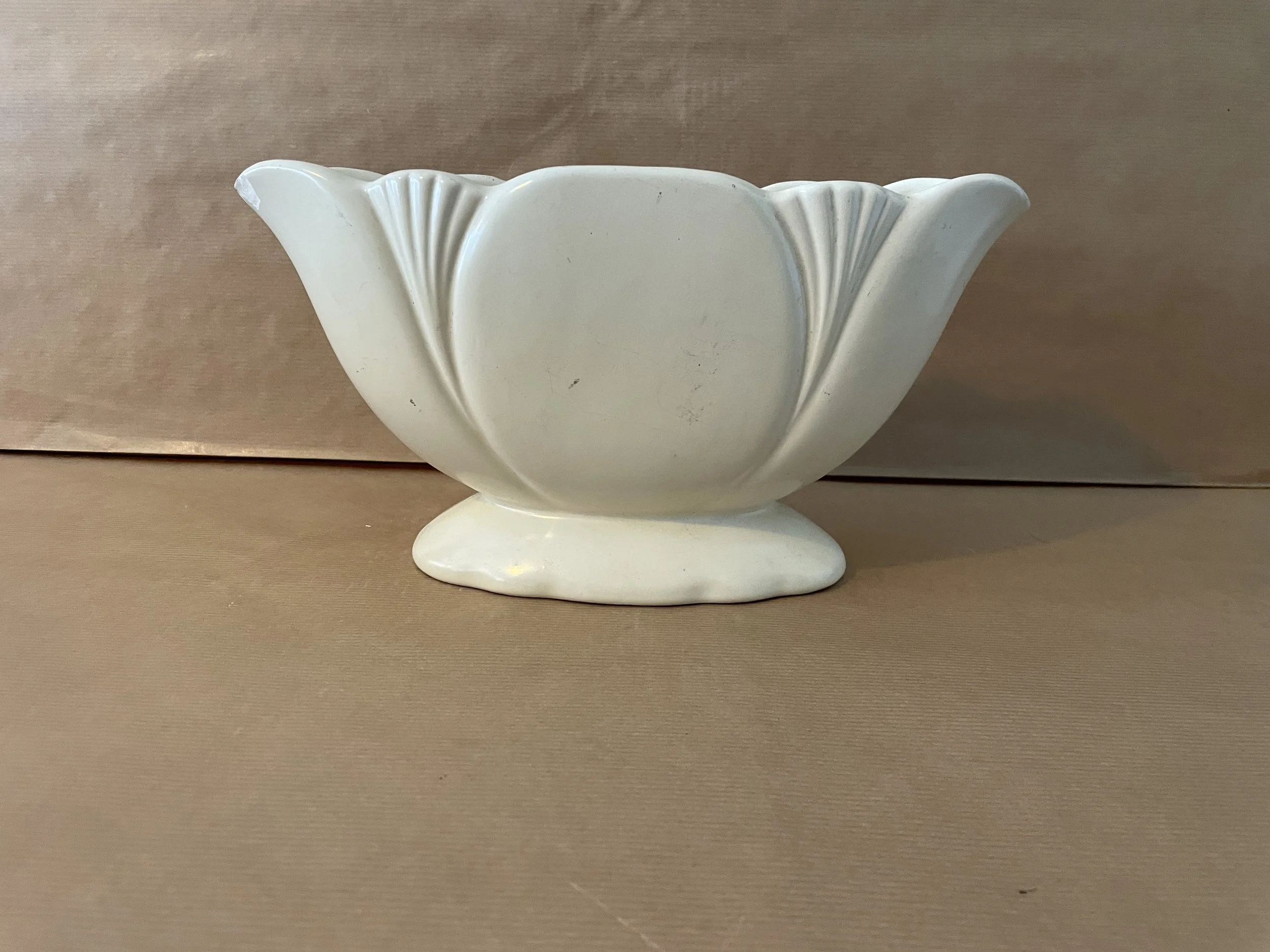 Large Dartmouth Cream Matt London Mantle Vase