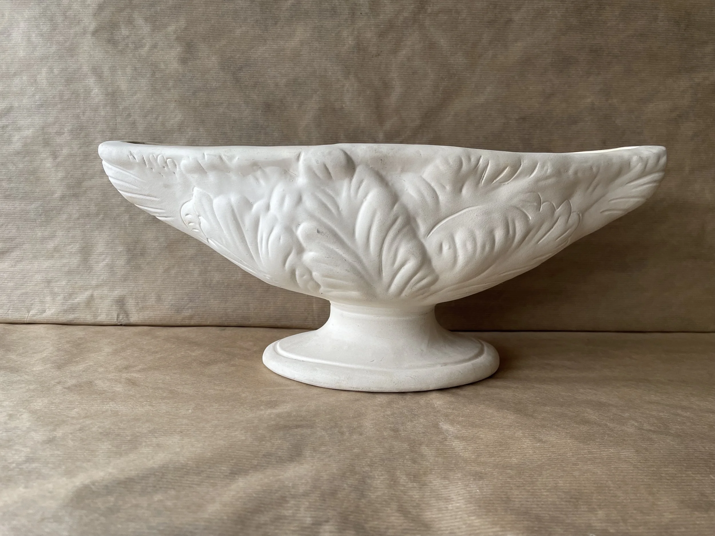 Constance Spry Foliate Mantle Vase by Fulham Pottery