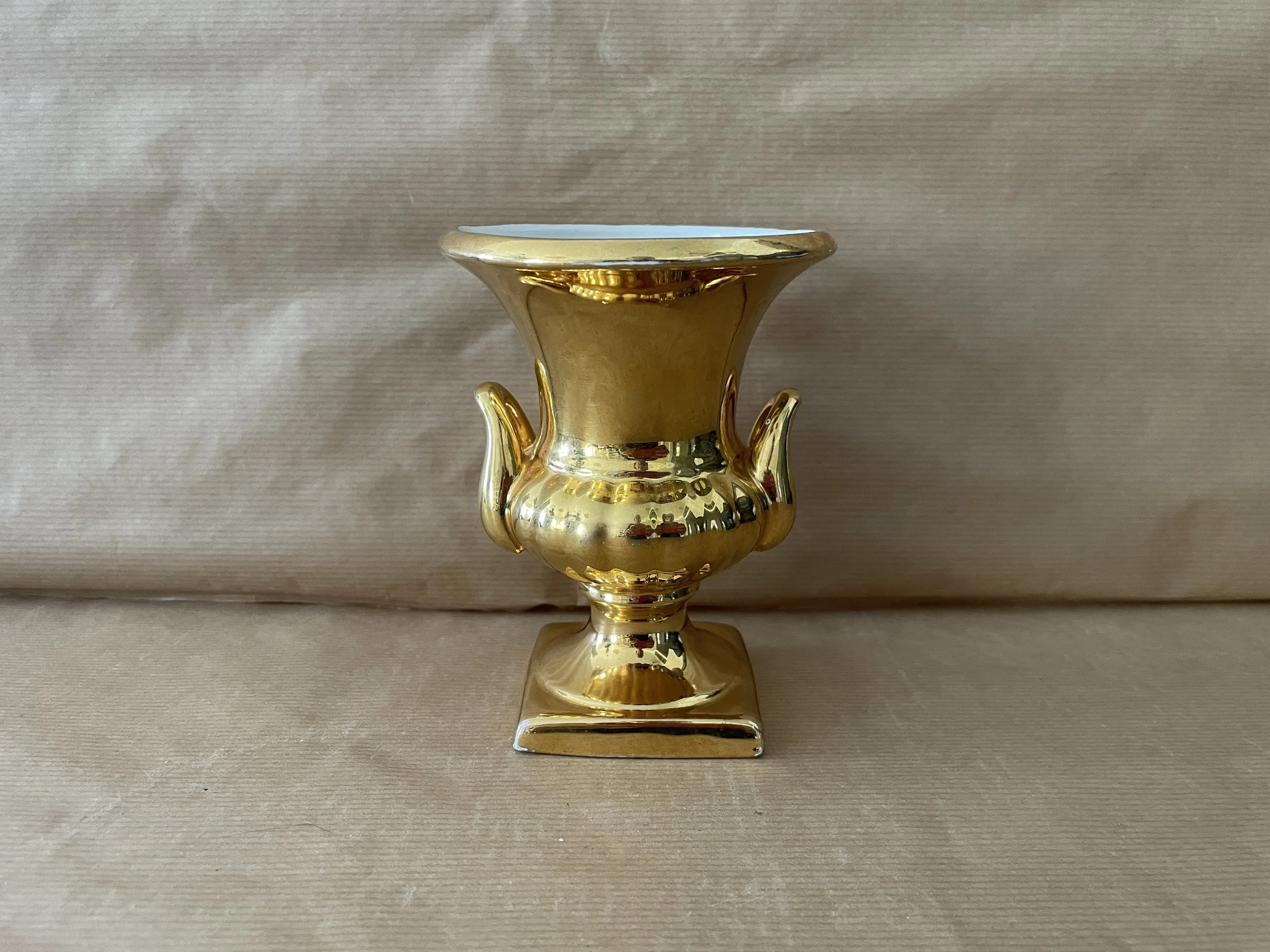 Small Royal Winton Metallic Gold Grimwades Urn