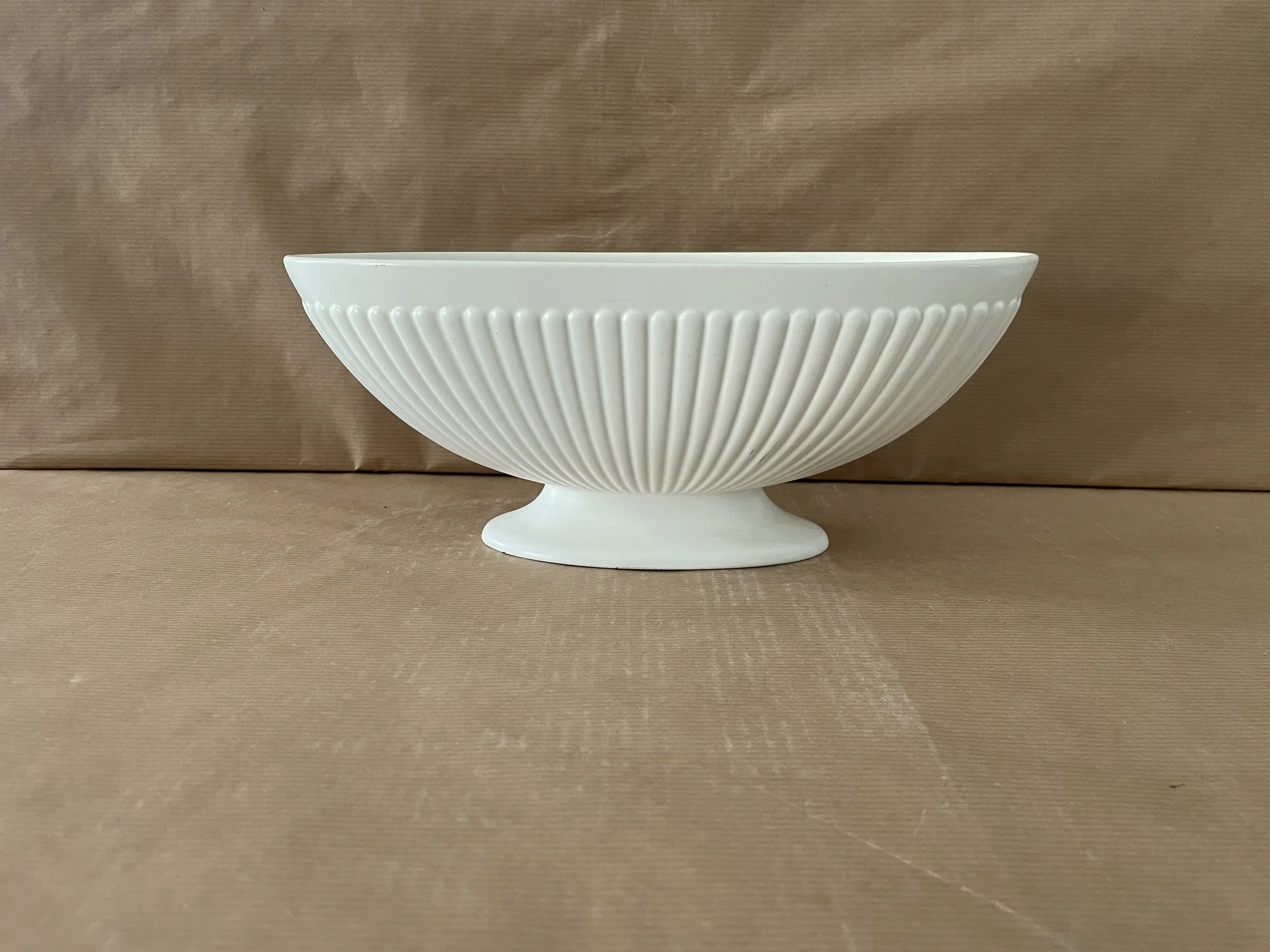 Large Wedgwood Matt White Moonstone Glaze Mantle Vase