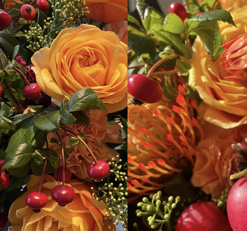 Rich Warm Autumn Bouquet