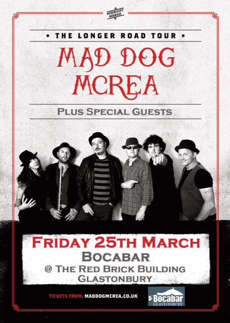 Mad Dog Mcrea plus support from Flipron.