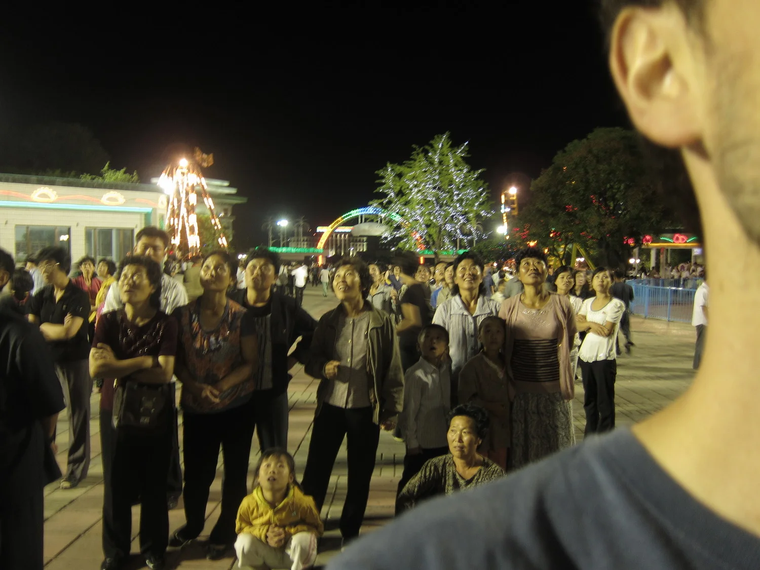  At the Pyongyang amusement park the locals took great delight in watching the foreigners wail with fear on the various rides. I have never been quite that scared. They loved it. 