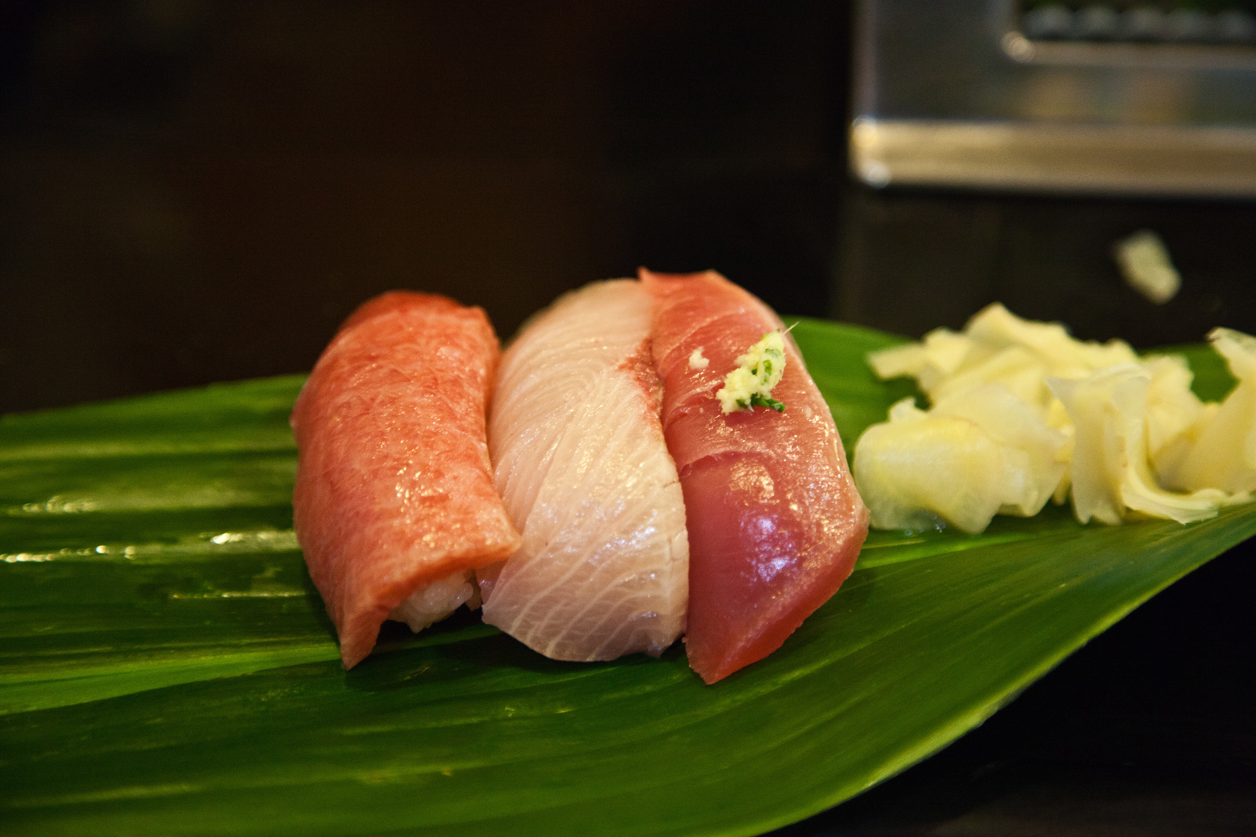  A number of tiny sushi restaurants operate on the edges of the market, selling the freshest sushi breakfasts. 