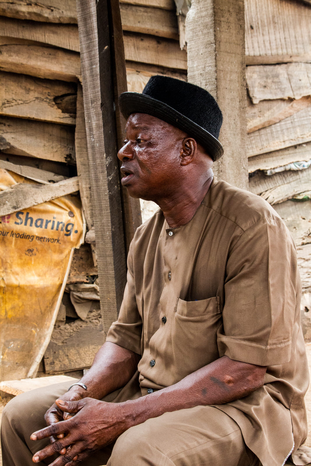  Agban Aplanti, a community elder. 