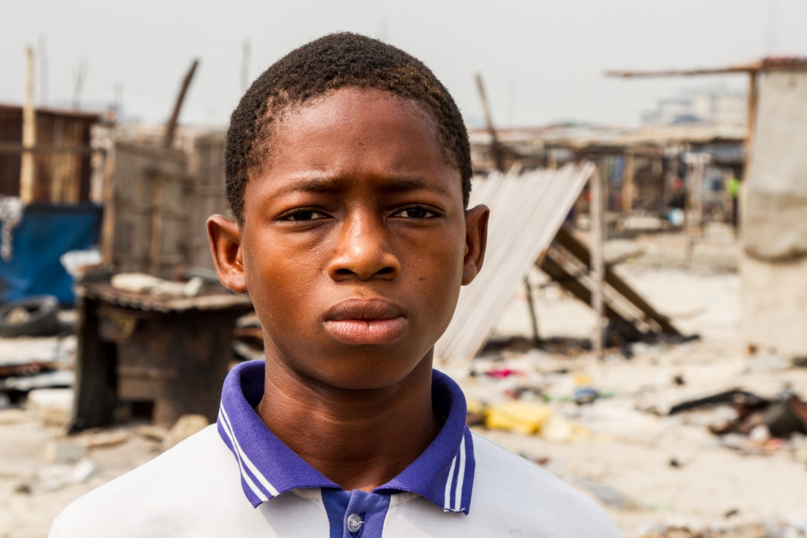  Nasu Ahmed recalls how his home and possessions were set on fire, and that he hasn't seen his parents since the evictions. His school books and work were burnt and he no longer has anywhere to study. 