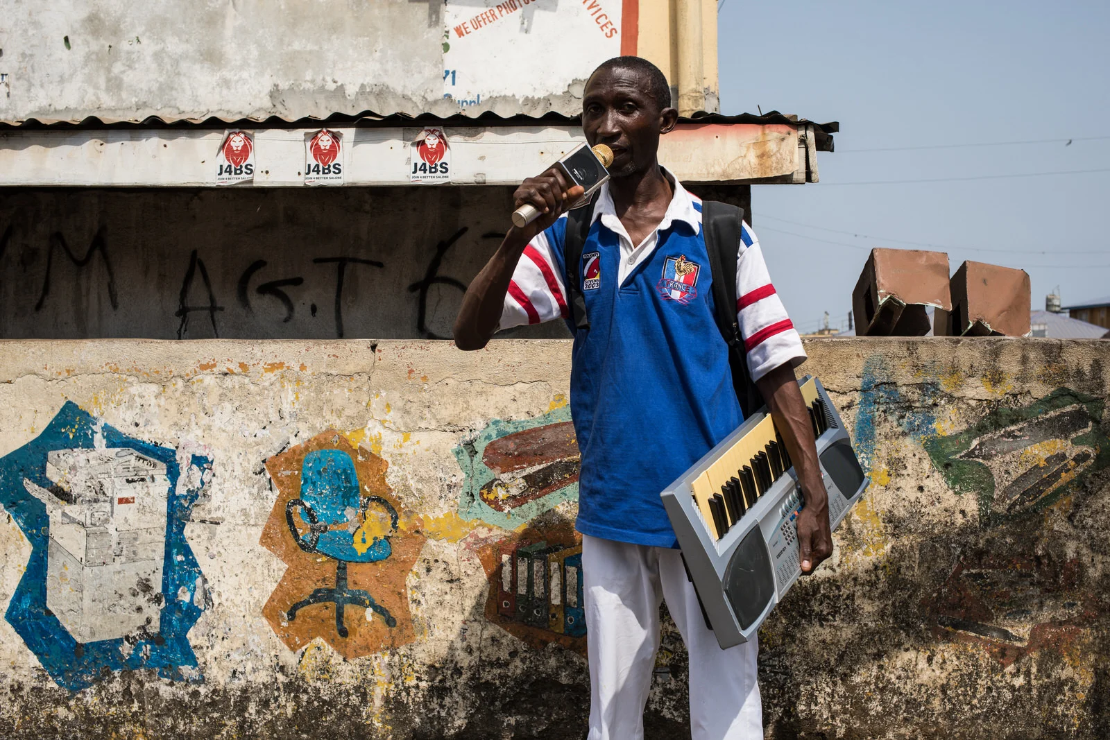 Prince John the Preacher Man Freetown, Sierra Leone