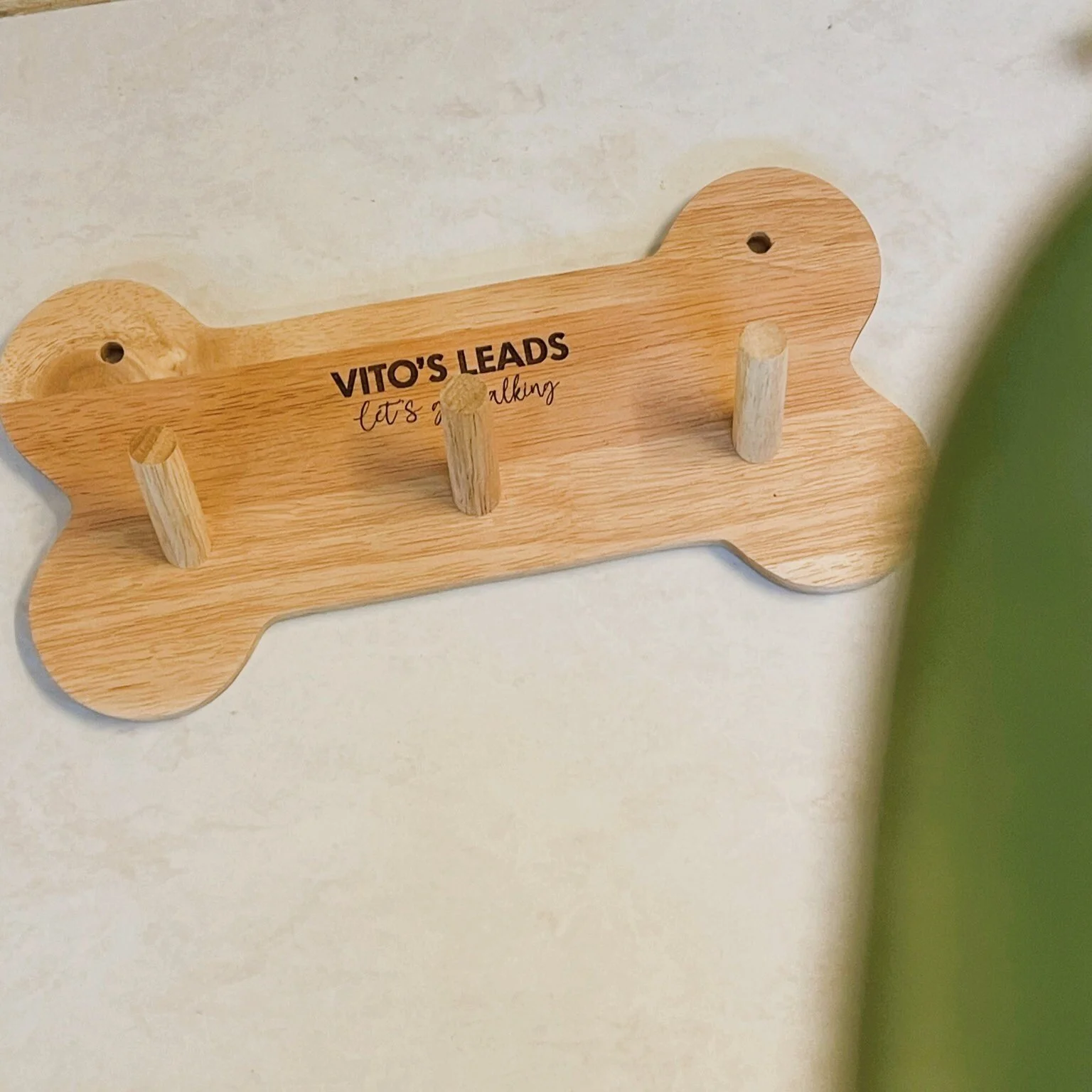Personalised Wooden Dog Lead Holder | Gifts For Dog Owners | Bespoke Wooden  Gift For Animals | Dog Accessory Wall Rack | Gifts For Pets — Hot Dot Laser