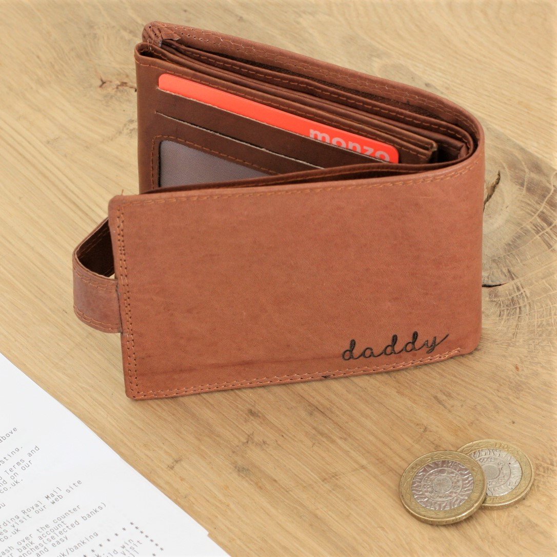 Small Bifold Leather Wallet