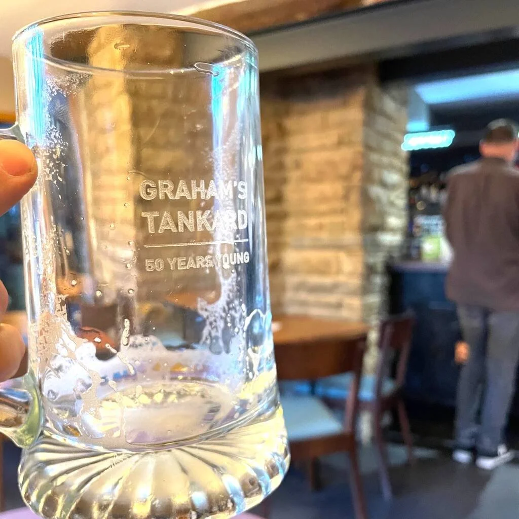 Glass Tankard