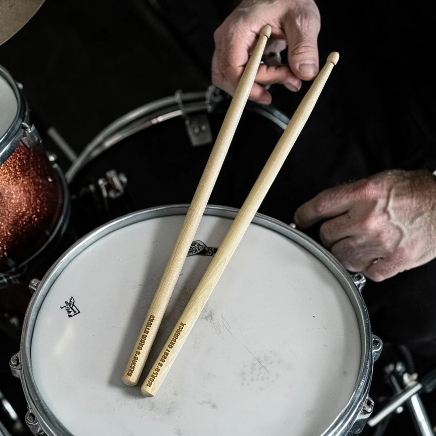 Personalised Wooden Drum Sticks