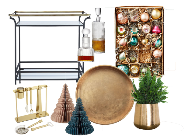 Holiday Styling - The Bar Cart 