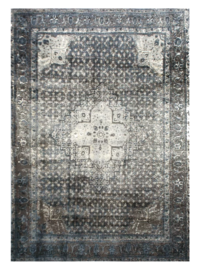 Pascoe Blue/Grey & Silver Area Rug