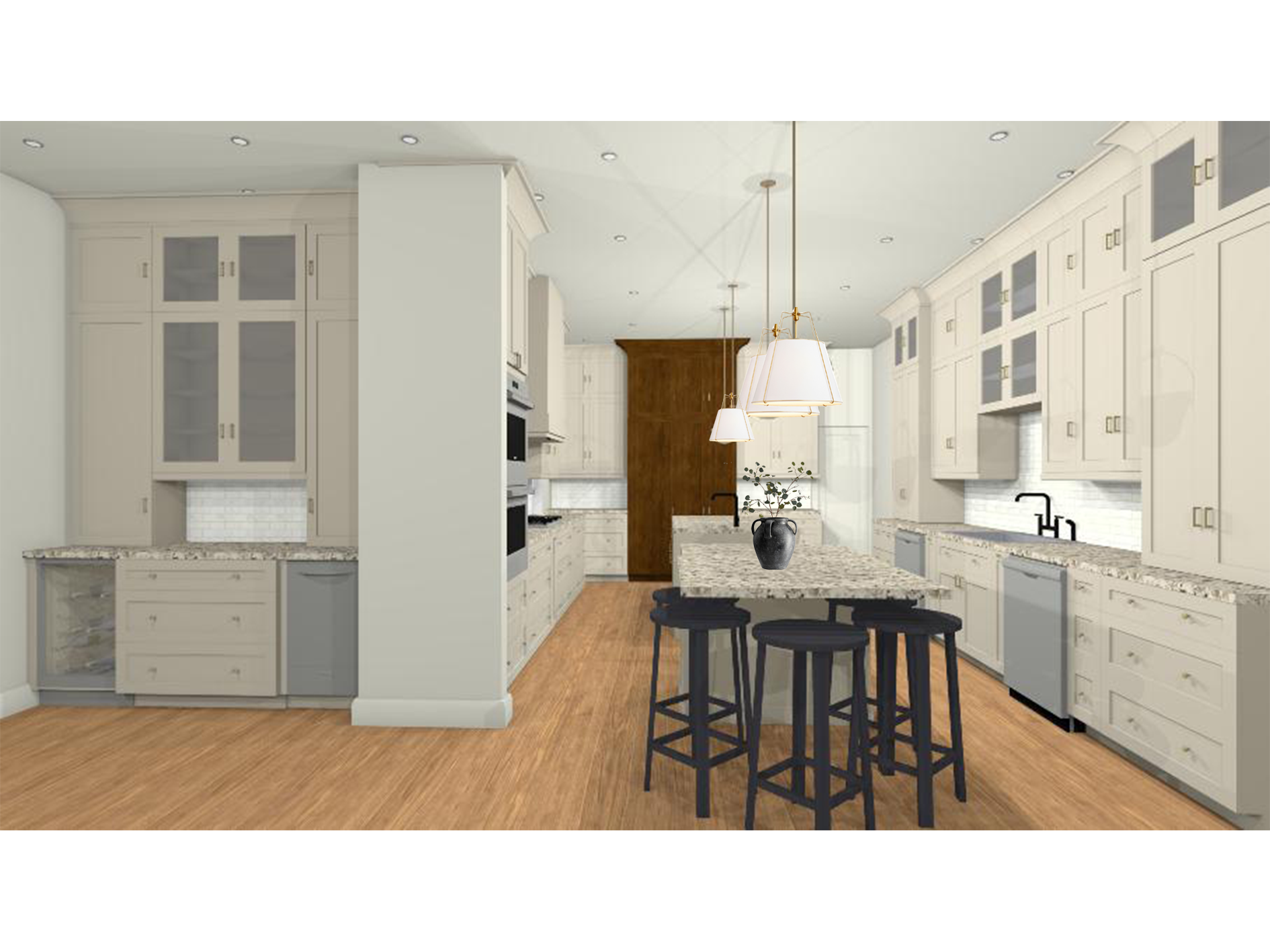 Alabama Traditional Kitchen Design 