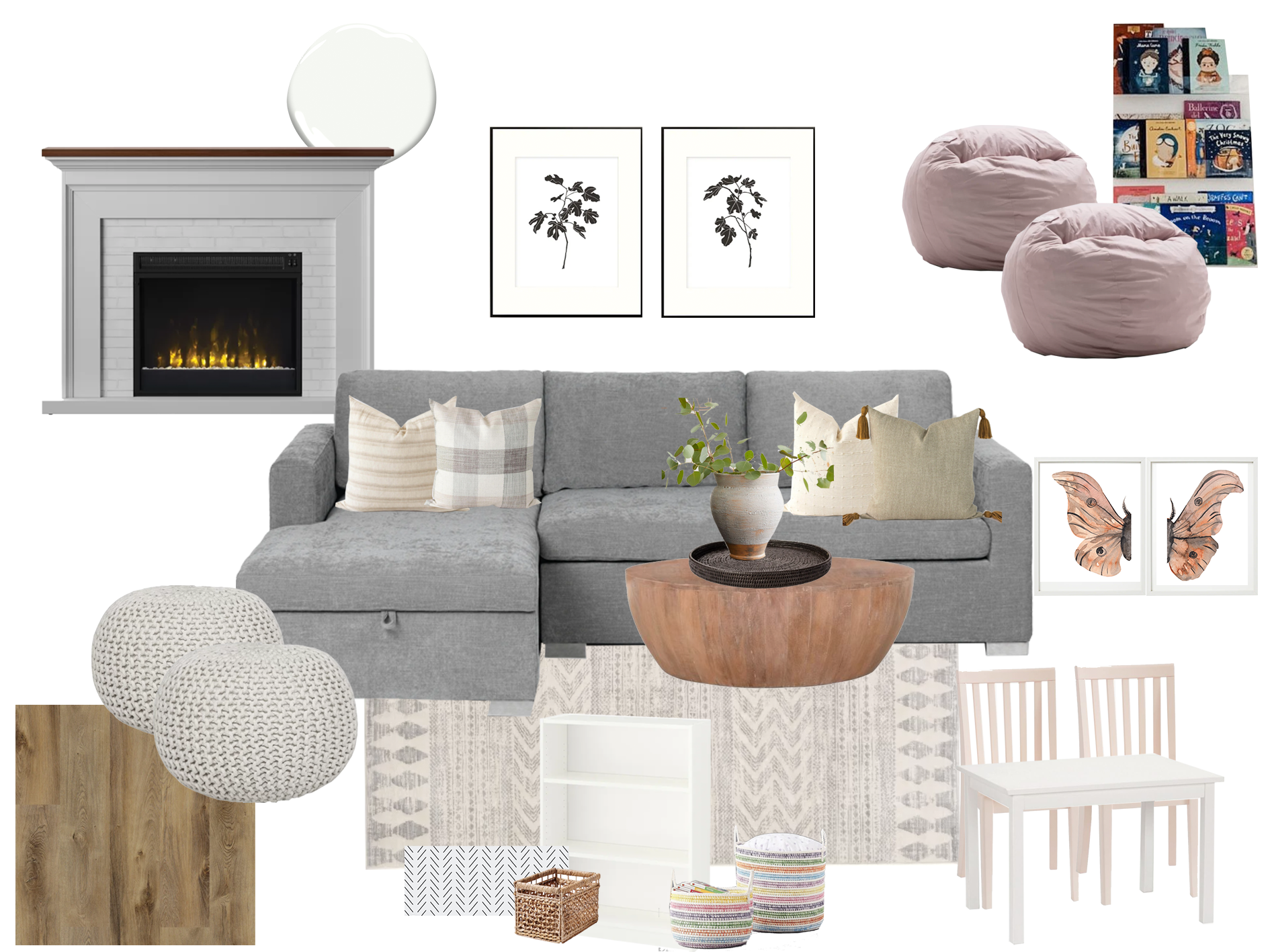 Family Friendly Basement Design — Melissa Grieve Interiors