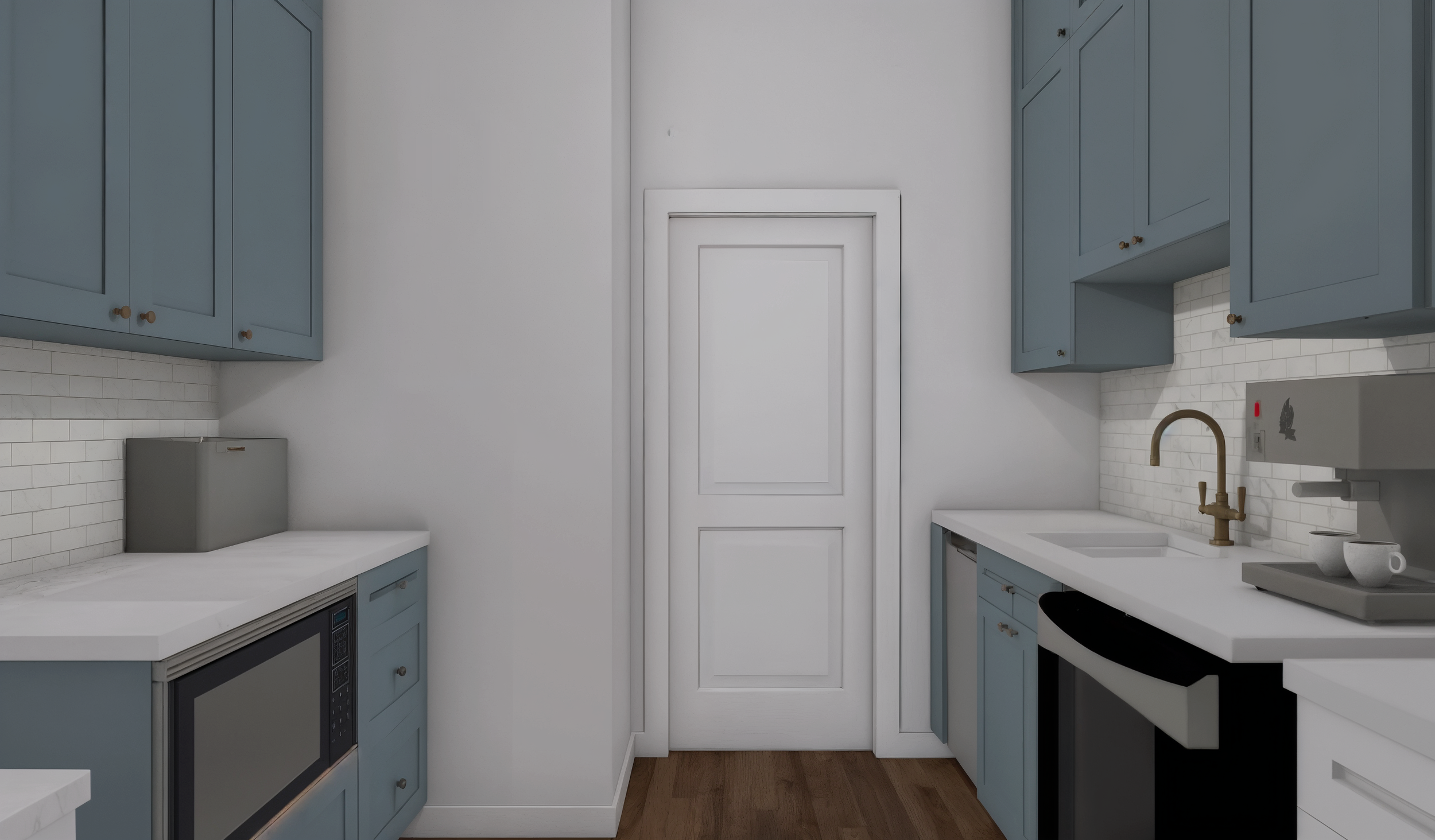 A Virtual Butler’s Pantry Design for a Texas Client