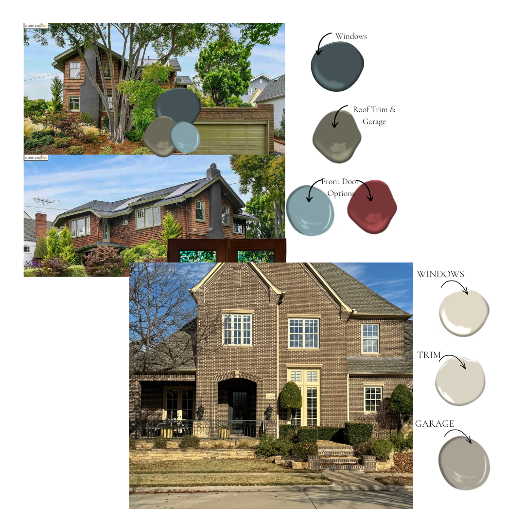 Examples Of A Online Exterior Paint Consultation !