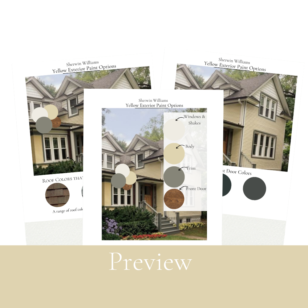 A neutral creamy yellow with earthy accents
