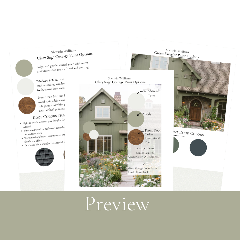 Sherwin Williams Green Exterior Paint Colors | Melissa Grieve Interiors Sage green
