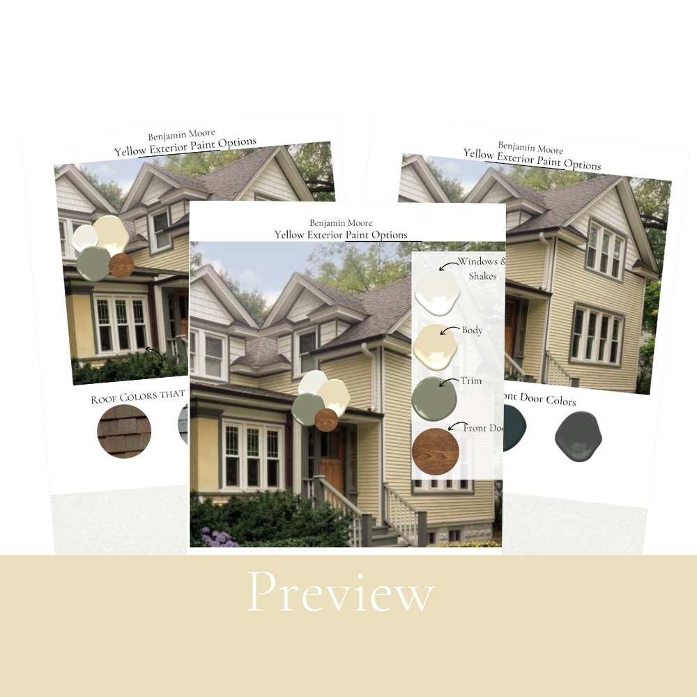 Yellow Exterior Paint Colors Benjamin Moore Yellow House Combinations Best Yellow Exterior Paint Colors With Trim, Accent And Door Paint Muted Yellow