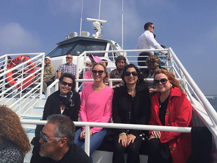 Doing the LA Harbor Cruise with our Real Estate Crew!