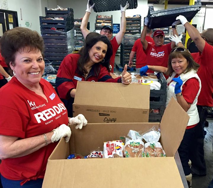 Giving back to the community.&nbsp;