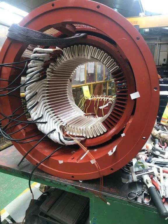 The motor after refurbishment