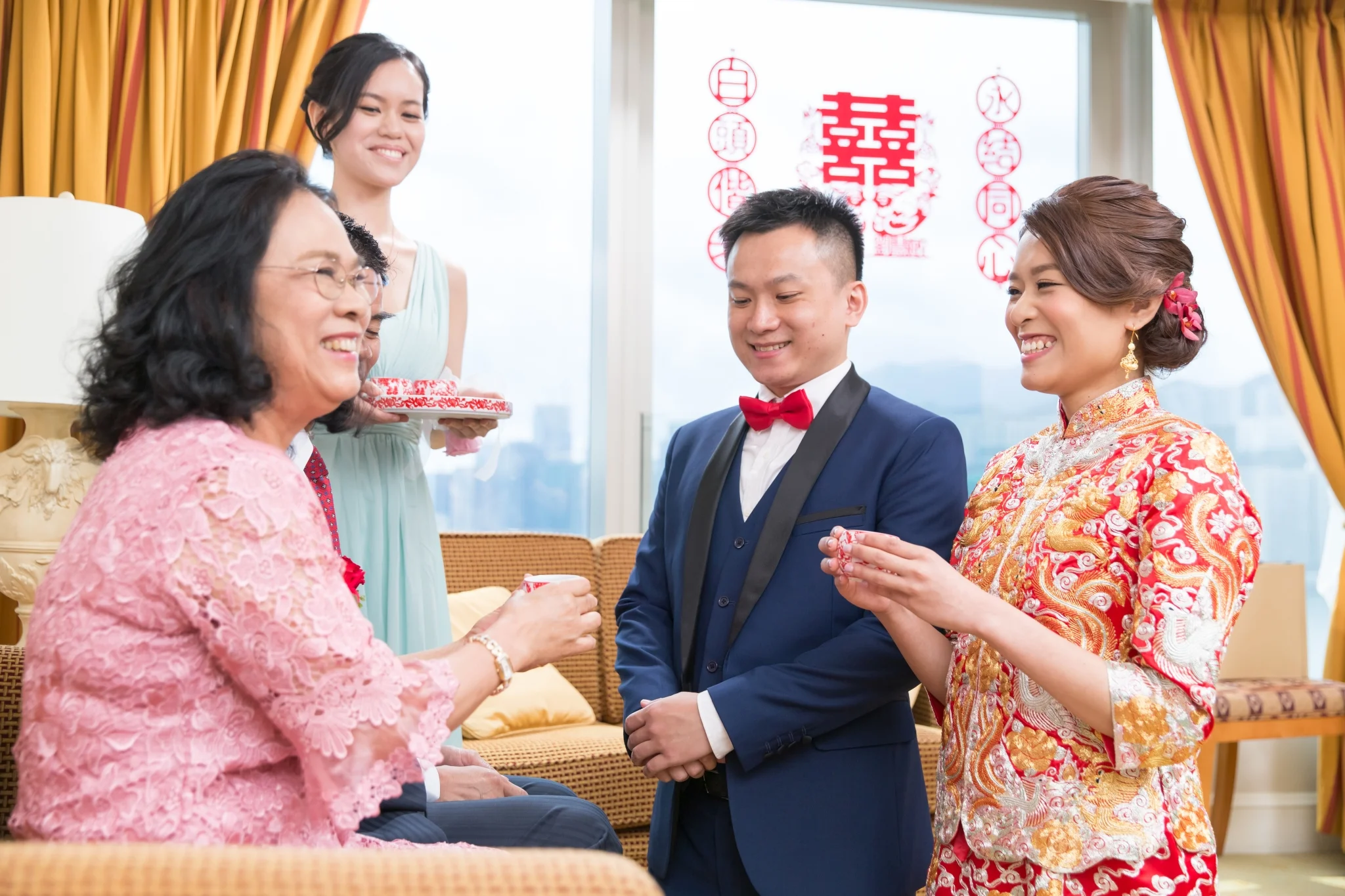 Wedding Day Tea Ceremony and Bride Pick Up／接親及敬茶禮 — Hong Kong Wedding ...