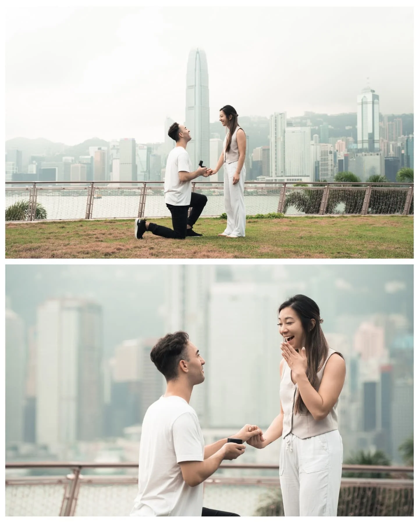 🌉✨ *Love Beyond Borders* ✨❤️ 

There&rsquo;s something magical about capturing a moment where two souls, thousands of miles from home, choose *Hong Kong* as the backdrop for their forever. Last week, I had the honor of photographing a surprise propo