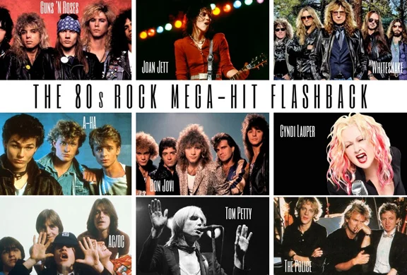 This show is pure ’80s rock….filled with the chart-toppers that defined the decade!