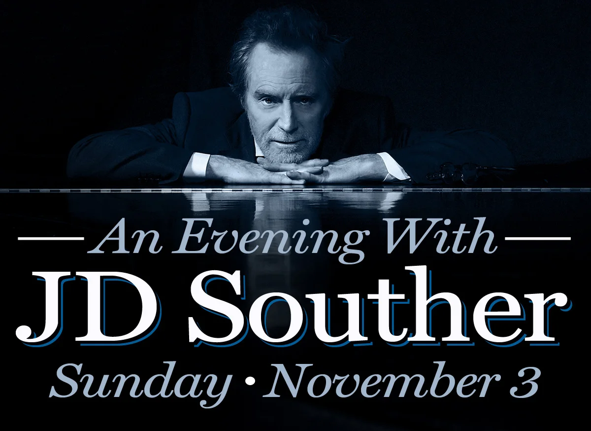 One of the great singer-songwriters of his - or any generation - Amarillo native J.D. Souther returns to the Cactus Theater stage on Sunday, November 3rd at 7:30 pm.