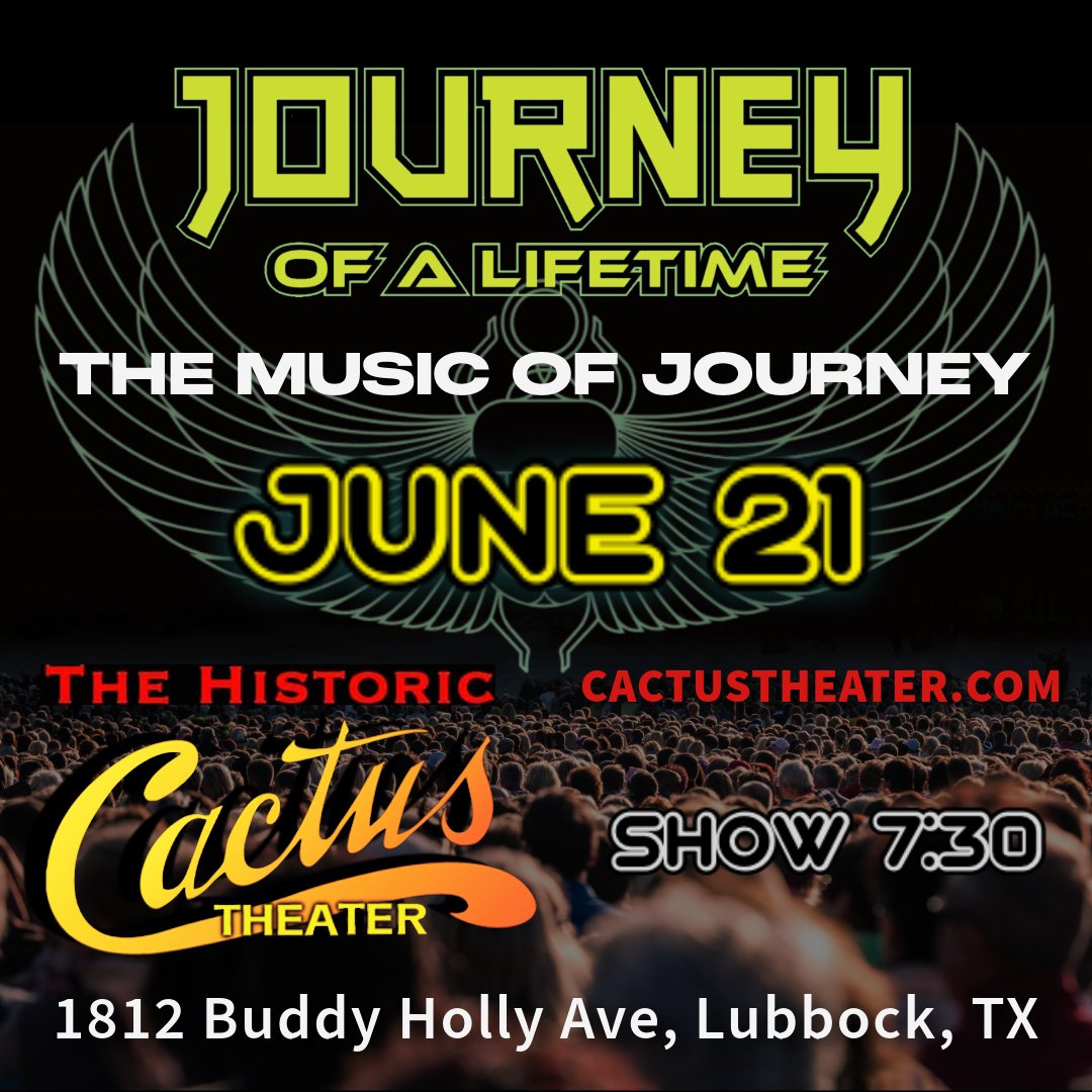 Journey of a Lifetime - Top Touring Tribute - Live at Cactus Theater!
