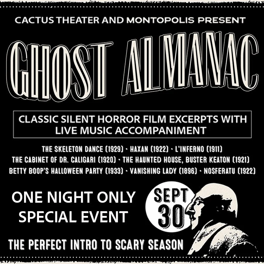 Ghost Almanac - Classic Horror Film Excerpts with Live Music Accompaniment - Special Event
