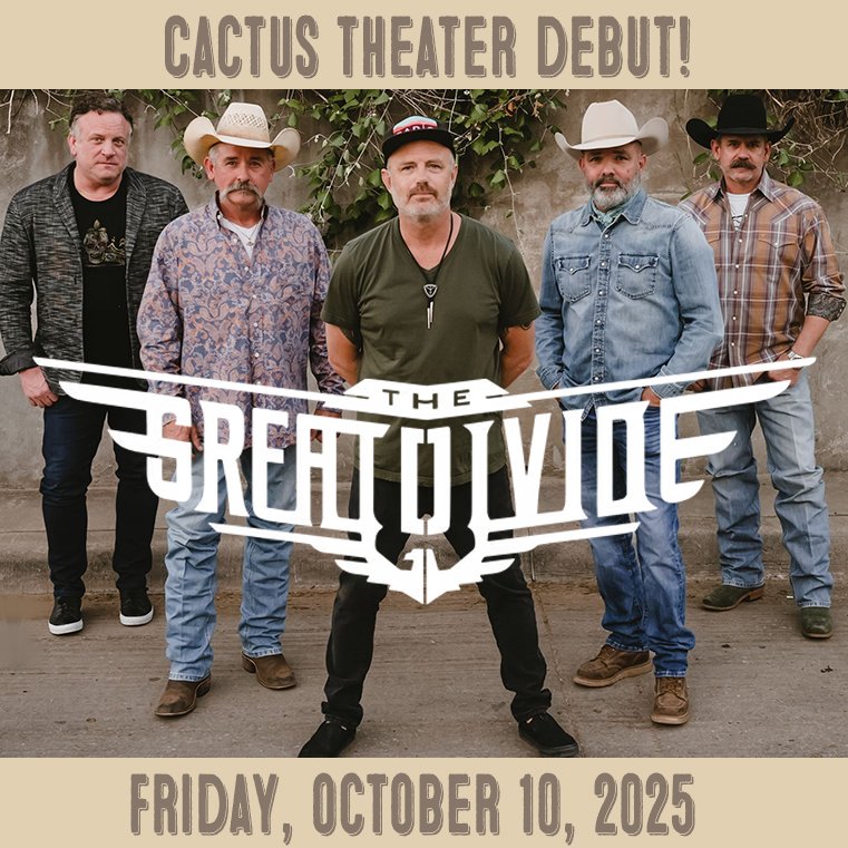 The Great Divide - Legendary Red Dirt Originators - Live at Cactus Theater!