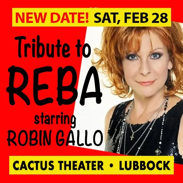 NEW DATE!  Tribute to Reba - starring Robin Gallo - First Cactus Appearance!