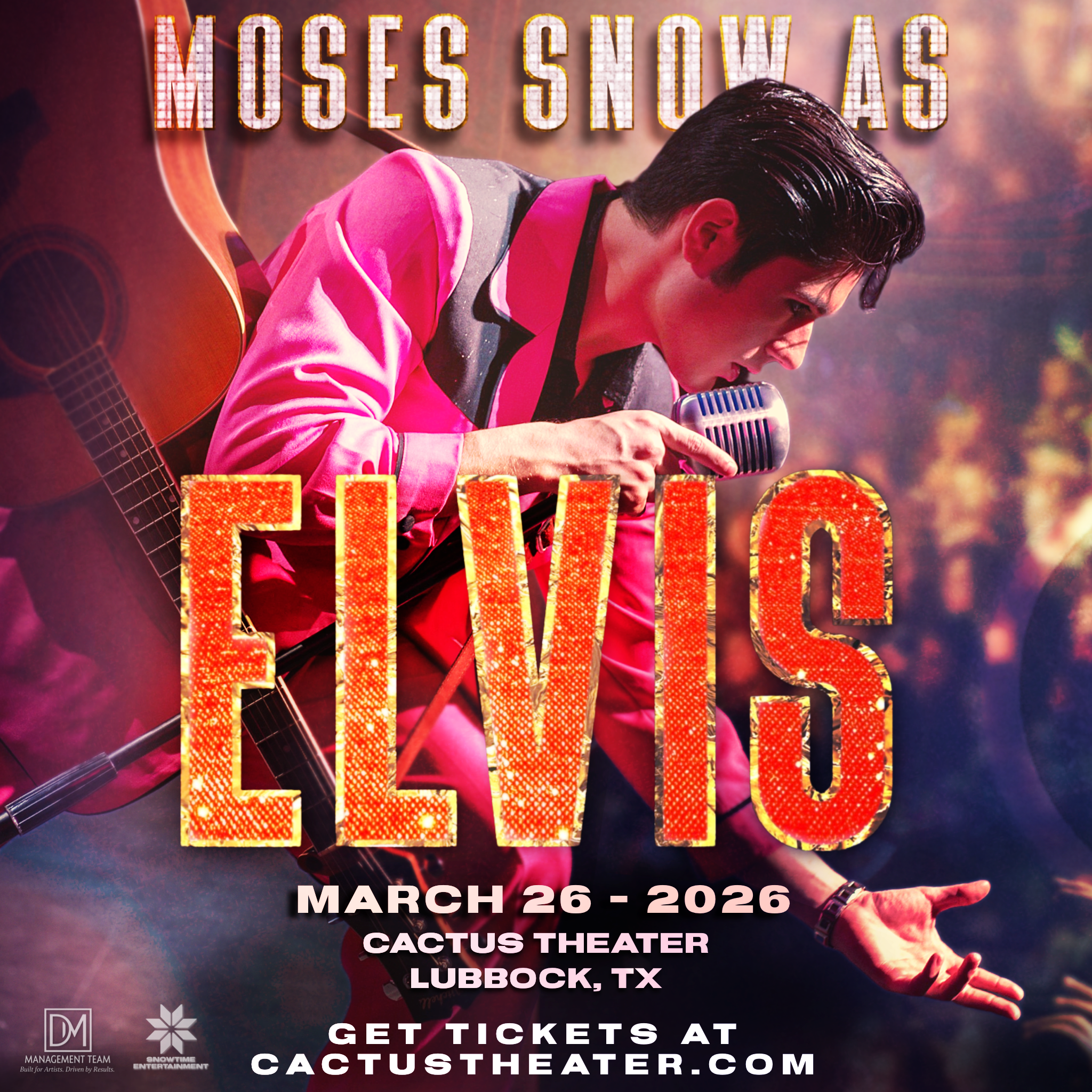 Moses Snow as Elvis - Live at Cactus Theater!