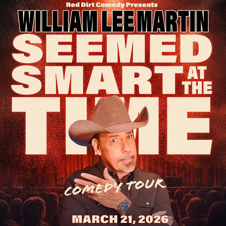 William Lee Martin’s "Seemed Smart At the Time" Comedy Tour - Live at Cactus Theater!