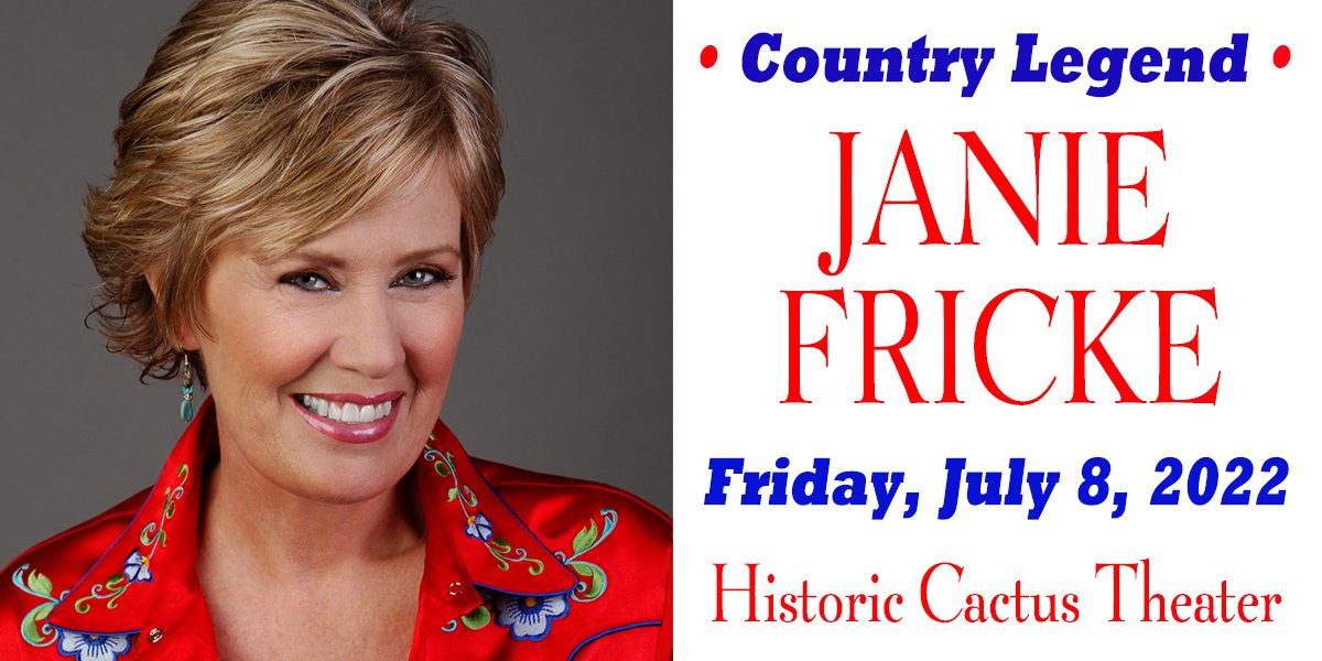 Janie Fricke Certified Country Legend 18 1 Hits Live at Cactus