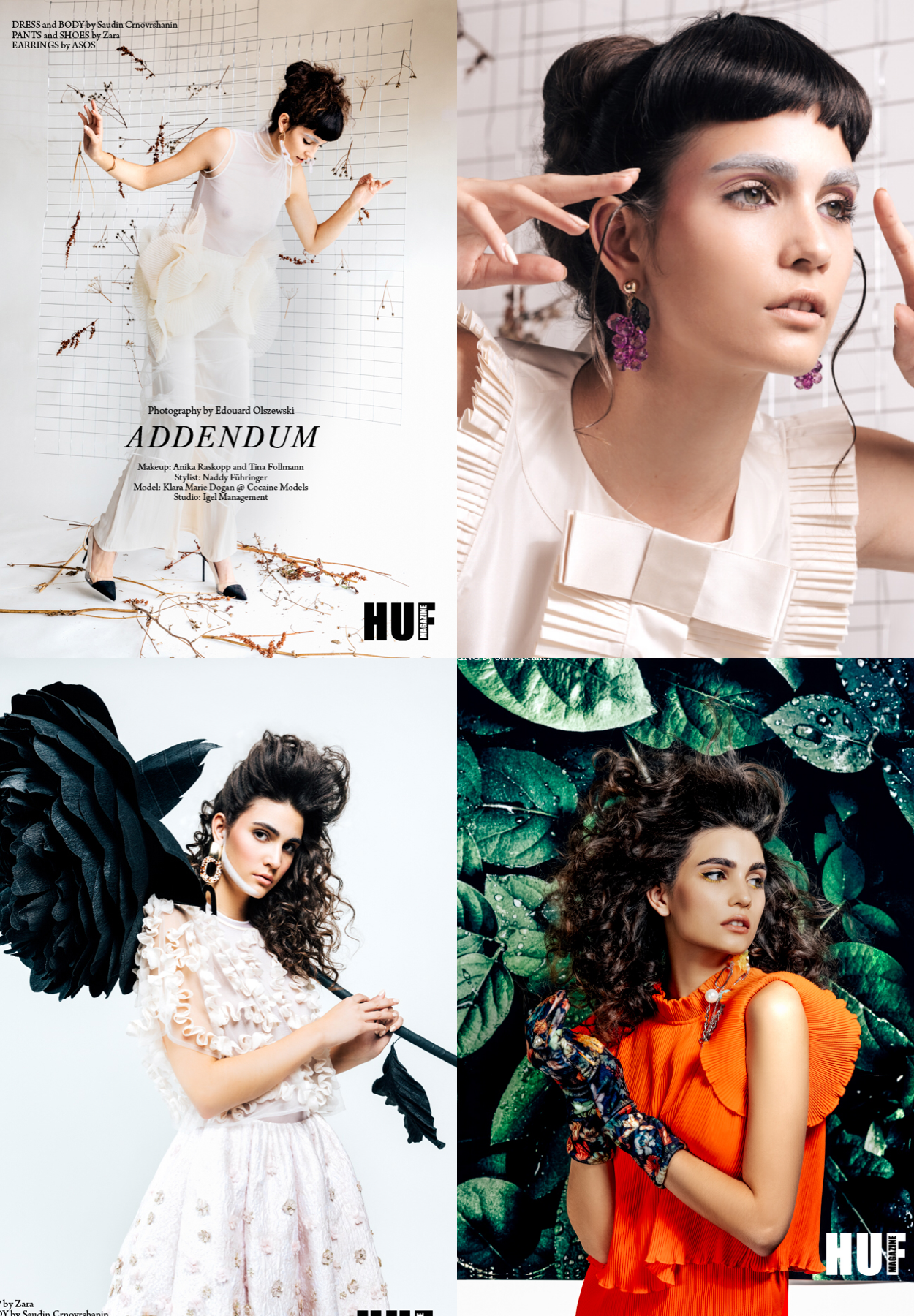 HUF Magazine Exclusive - Fashion Editorial