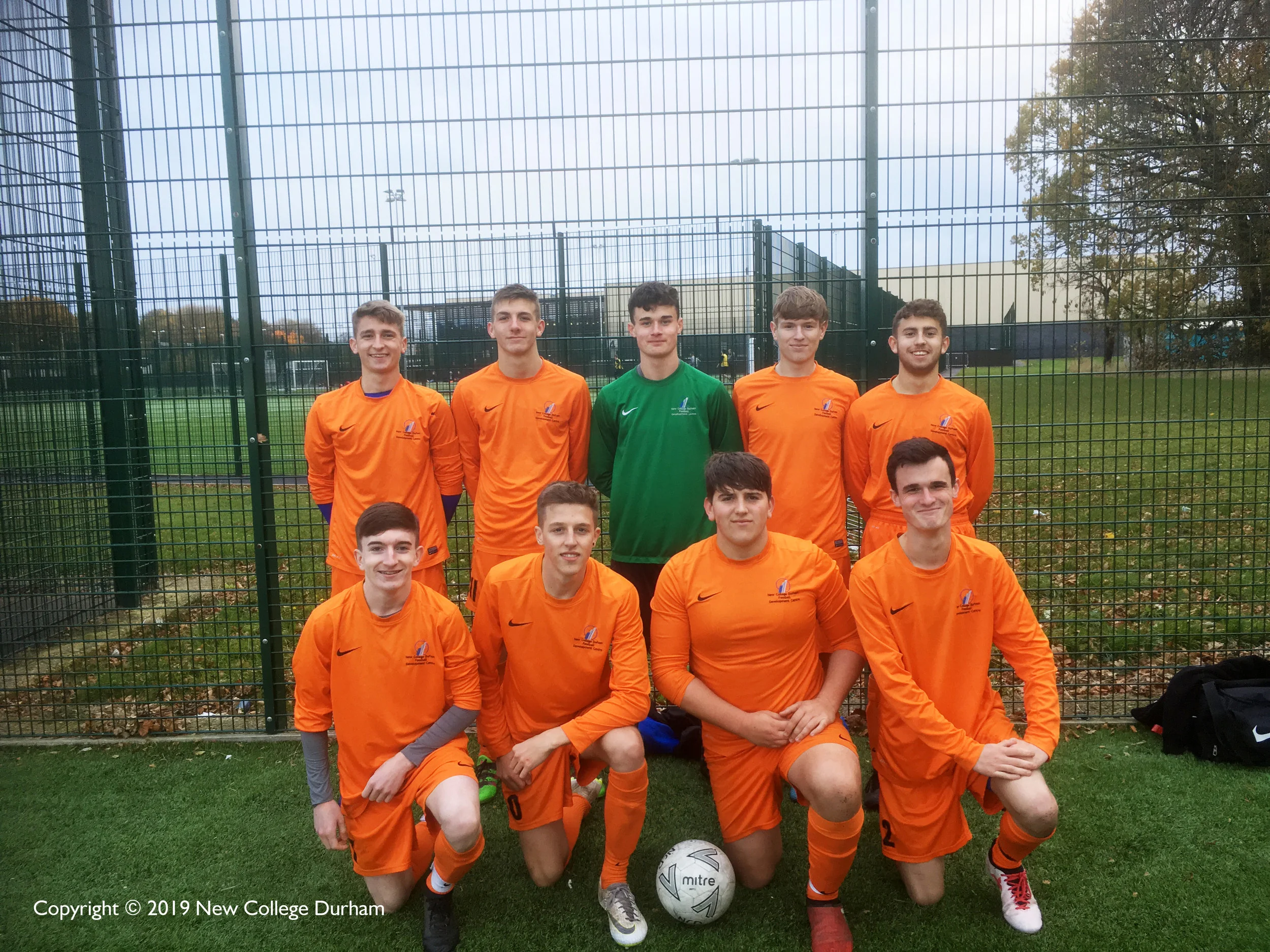 New College Durham football team