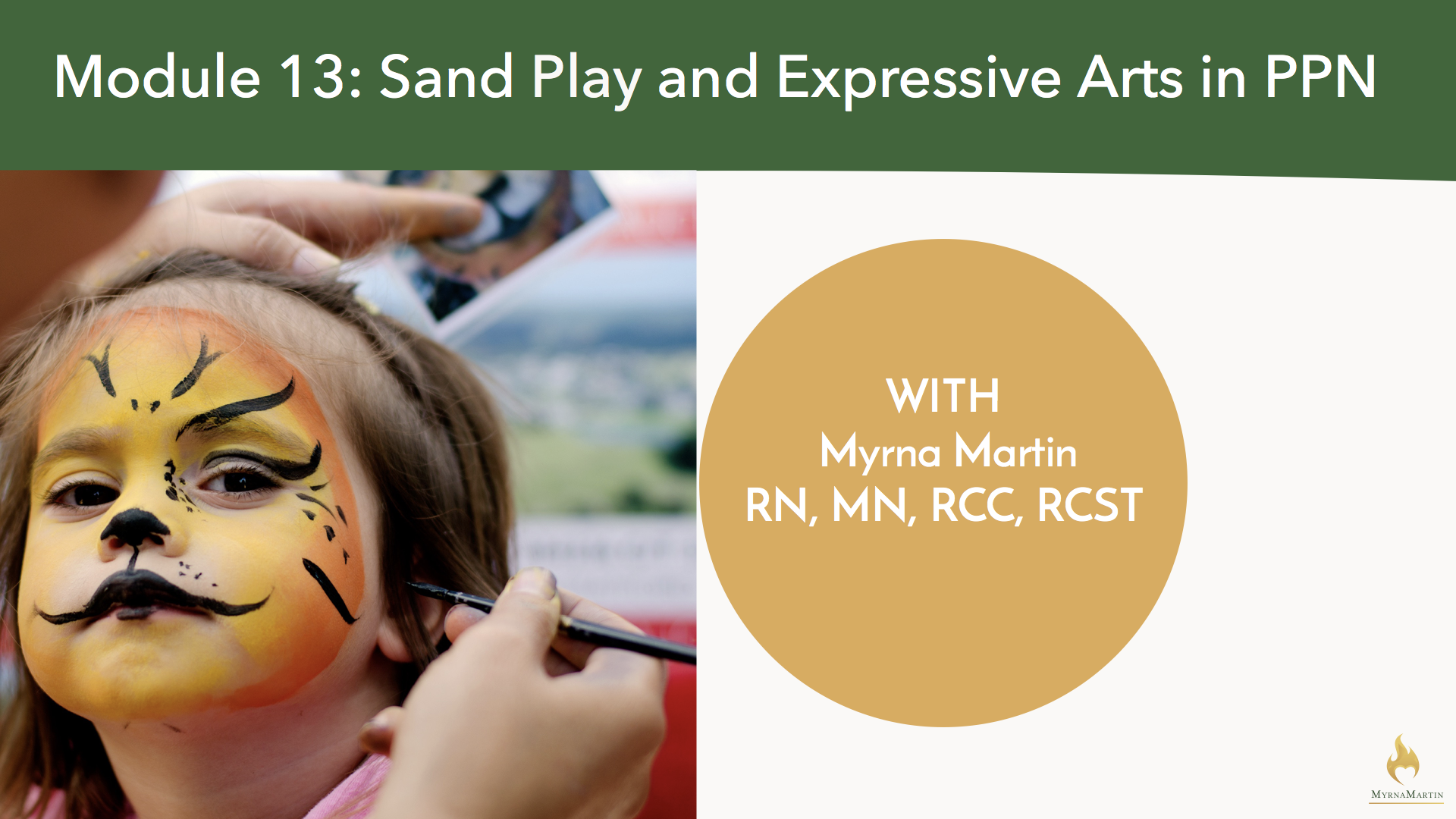 Module 13: Sand Play and Expressive Arts in PPN