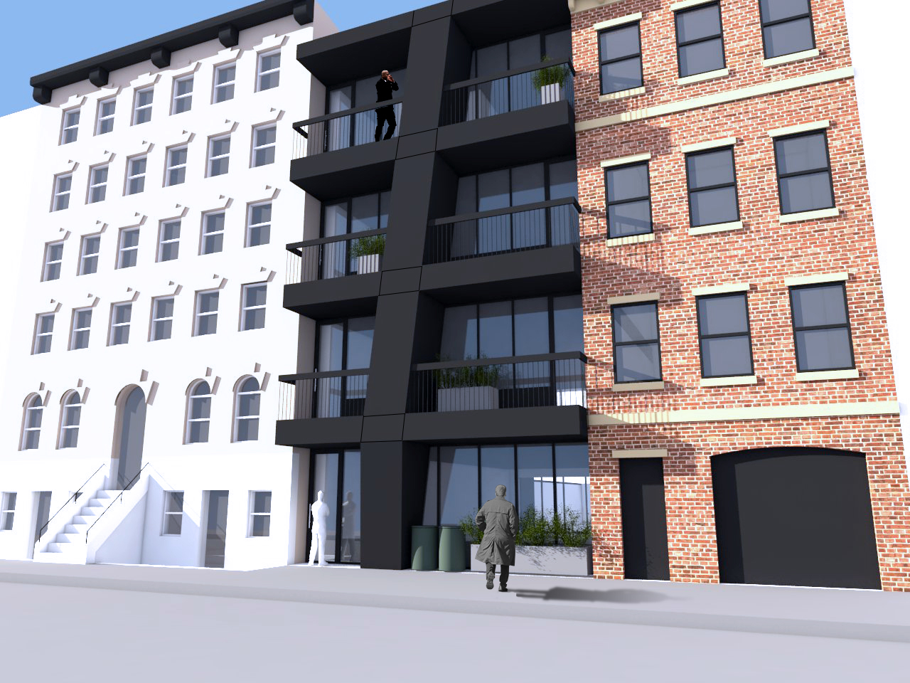 South 1st Street - New Building Scheme